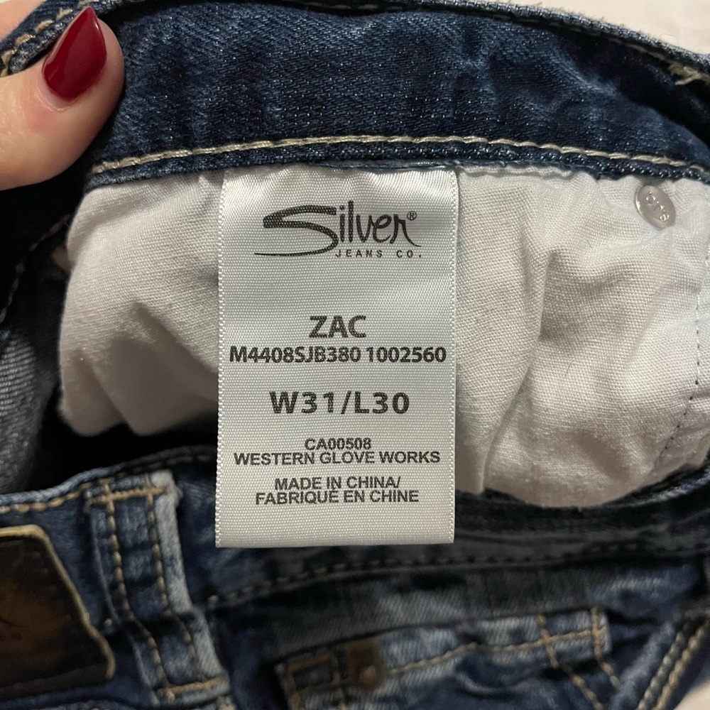 Silver Jeans Mens